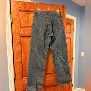 Wrangler Men's Relaxed Straight-Leg Jeans in Faded Blue